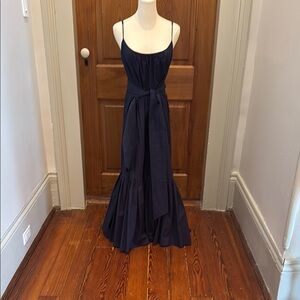 Tabitha Simmons Midnight Blue Maxi Dress